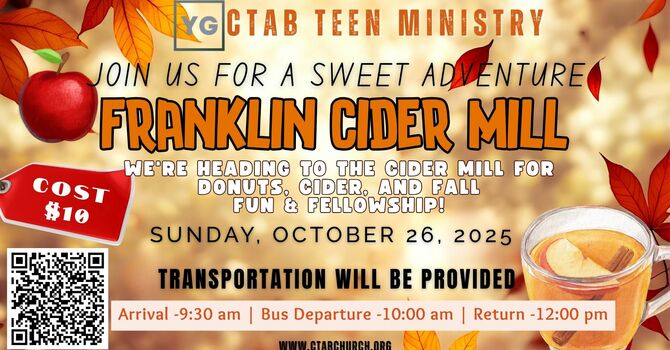 Join the CTAB Youth Ministry