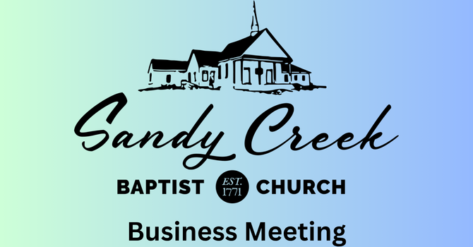 Church Business Meeting