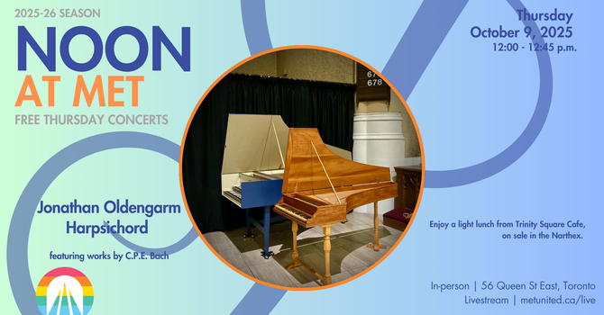 Noon at Met | Jonathan Oldengarm, harpsichord