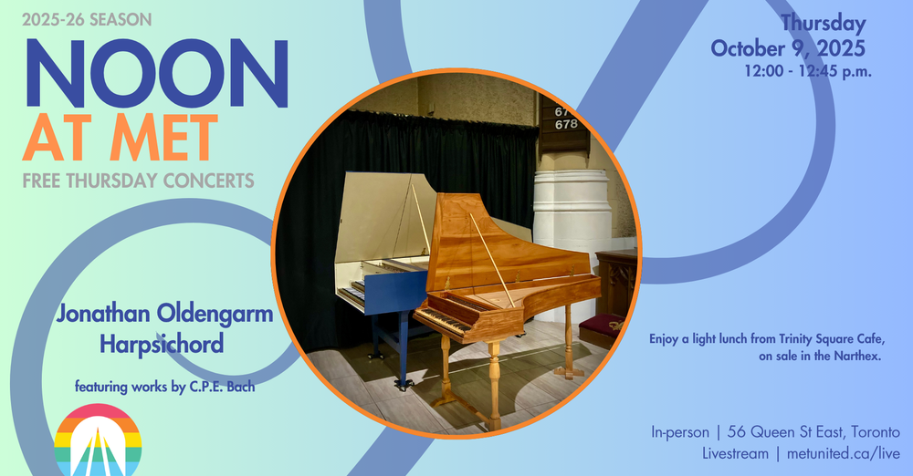 Noon at Met | Jonathan Oldengarm, harpsichord