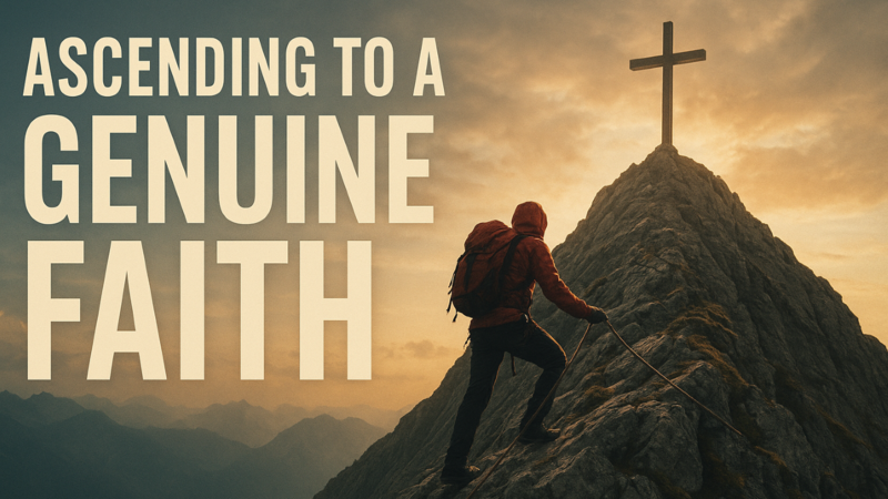 Ascending to a Genuine Faith