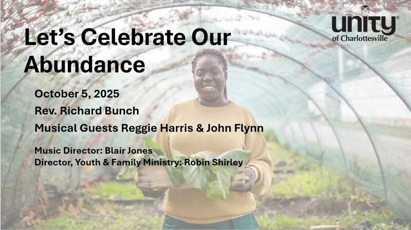 Let's Celebrate our Abundance