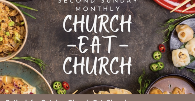 Potluck for October Church>Eat>Church