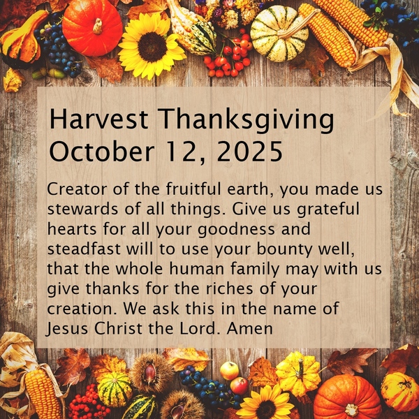 Harvest Thanksgiving