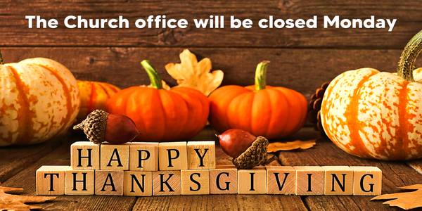 Be thankful for this coming long weekend!