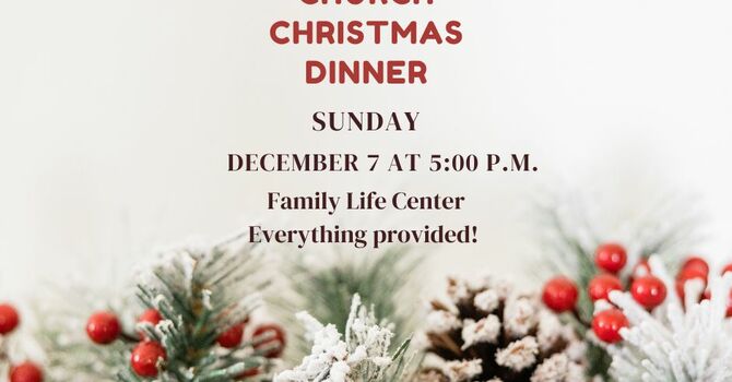 Church Christmas Dinner