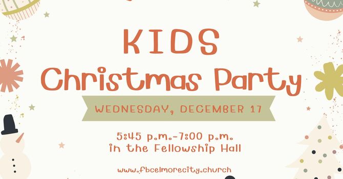 Children's Christmas Party