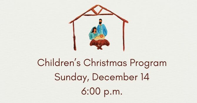 Children's Christmas Program