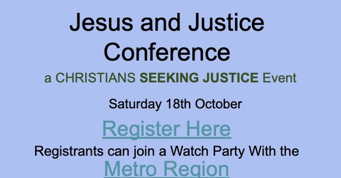 Jesus and Justice Conference