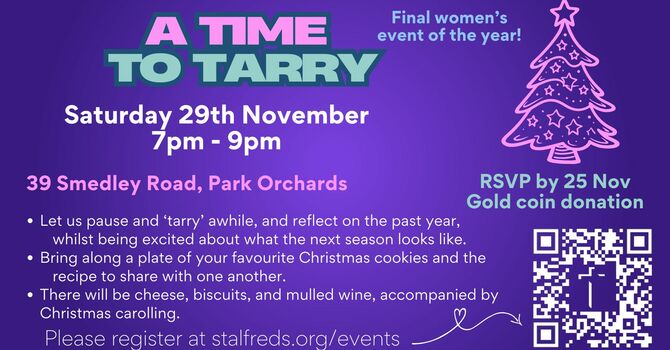 Women's Gathering: A Time to Tarry