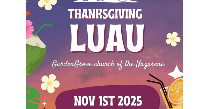 Thanksgiving Luau- District Teen Event