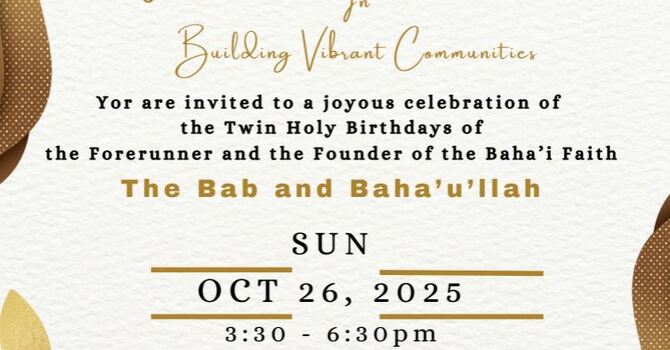 Twin Holy Birthday