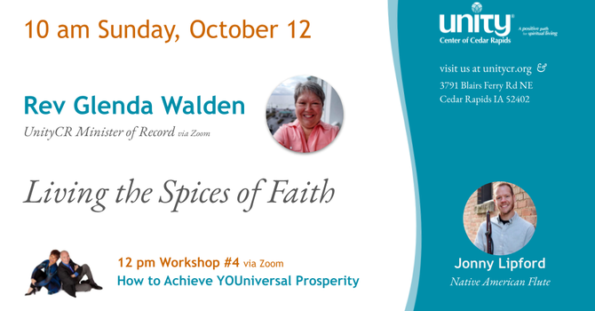 Living the Spices of Faith