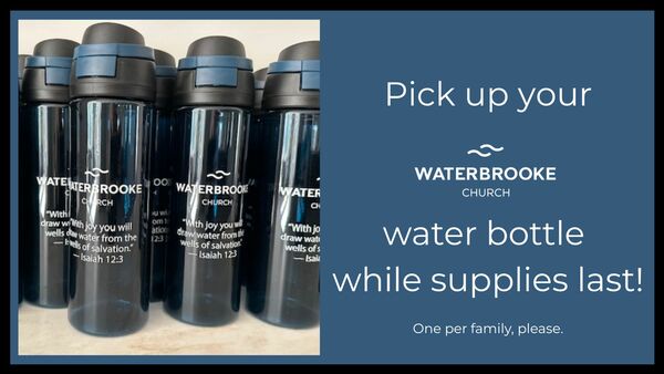 Waterbrooke Water Bottles