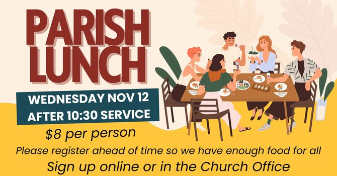 November Parish Lunch
