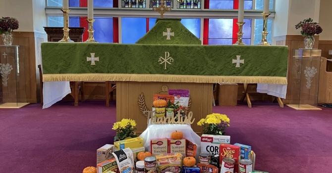 Harvest Thanksgiving Food Drive image