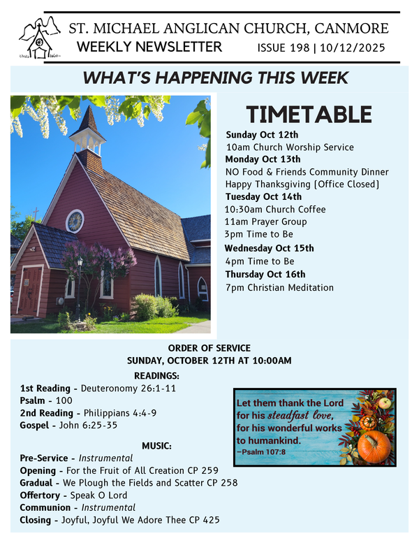 What's Happening This Week