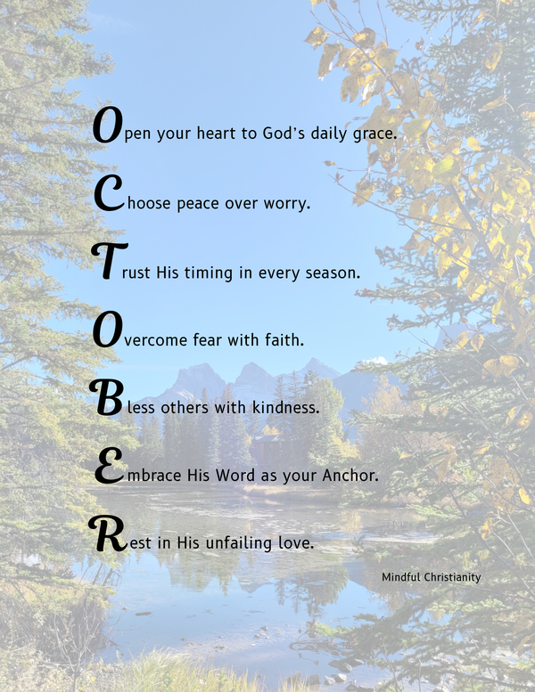 October Blessings
