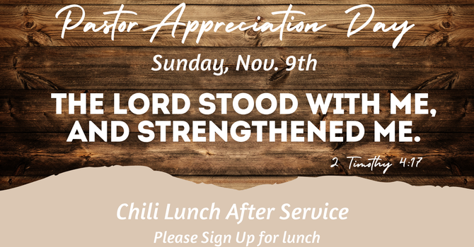 Pastor Appreciation Day