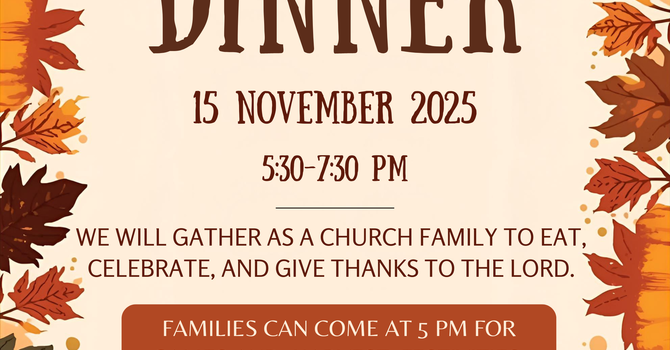 Harvest Dinner