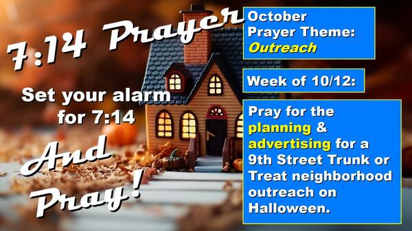 Prayer Focus