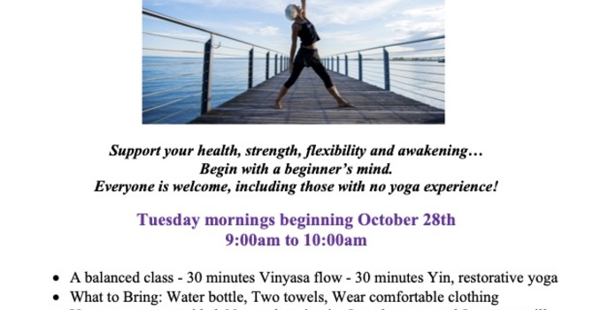 Yoga Flow with Jeannette Blum