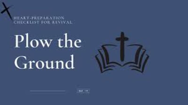 "Prepare the Ground" Wednesday Service