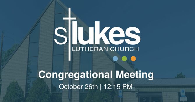 Special Congregational Meeting