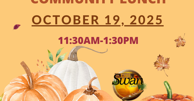 October 2025 Third Sunday Community Lunch