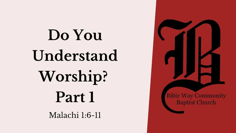 Do You Understand Worship?