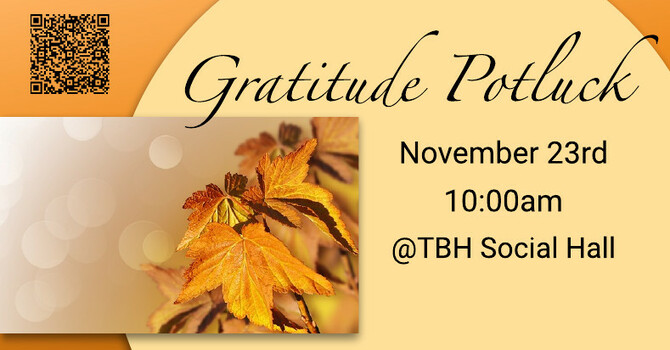 Gratitude Potluck