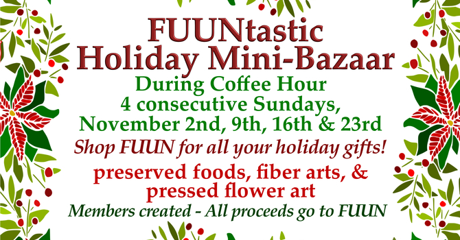 FUUNtastic Holiday Mini-Bazaar