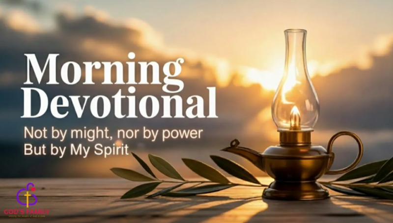 Discover How to Live by God’s Spirit, Not Human Strength | Morning Devotional