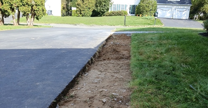 Construction Began on the Downstairs Entrance! image