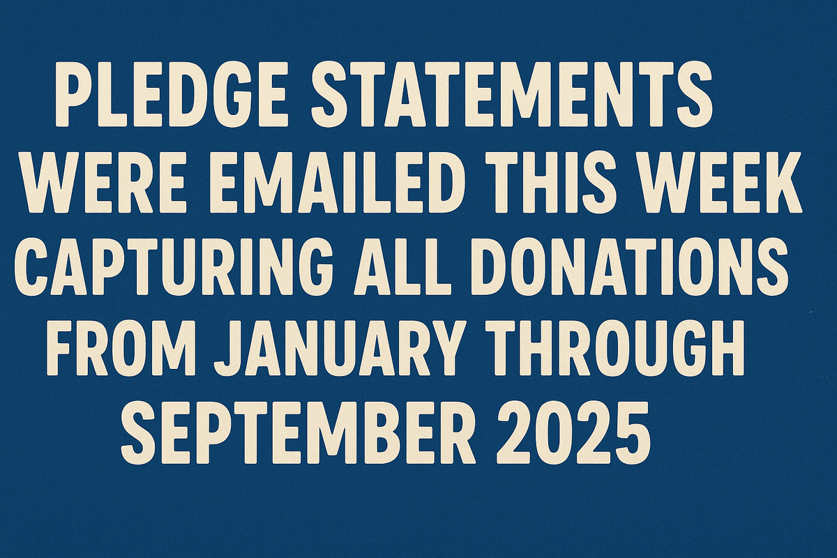 Pledge statements | Christ Church Pelham