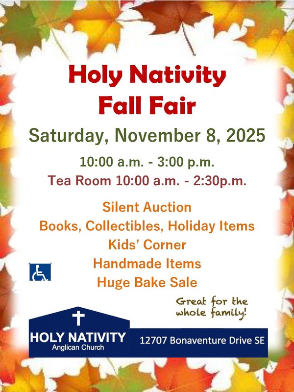 Holy Nativity Fall Fair
