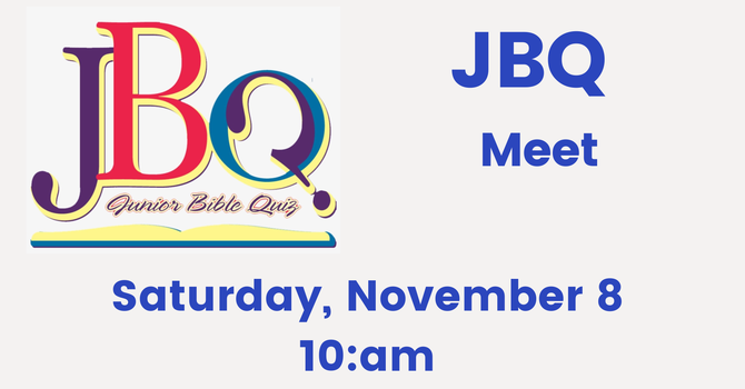 Junior Bible Quiz Meet