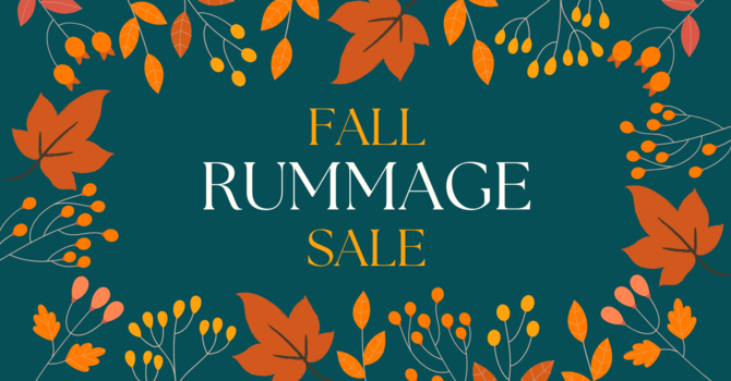 Fall Rummage Sale at Holy Trinity, Edmonton