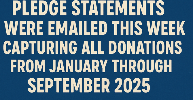 Pledge statements