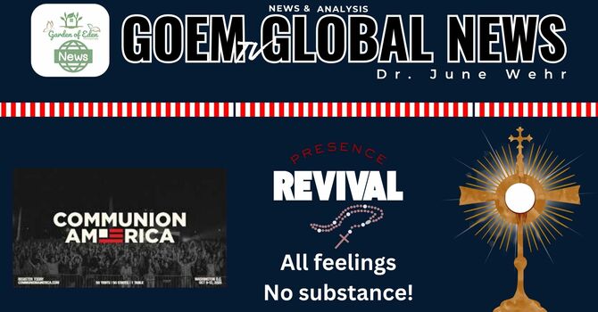 Communion Revival and Connection to Eucharist Revival, Trump, Church Decline, etc. image