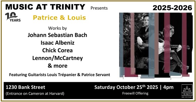 Music at Trinity October 2025