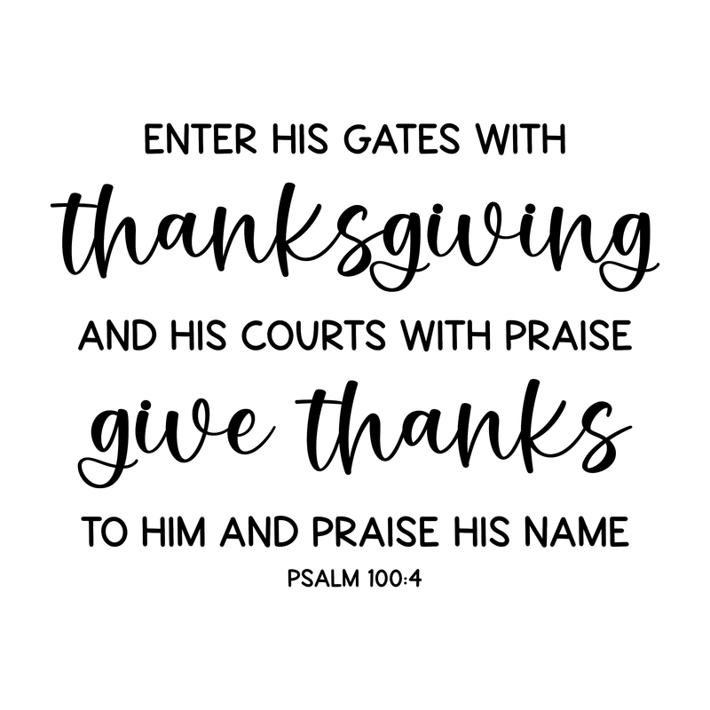 Thanksgiving Sunday 2025