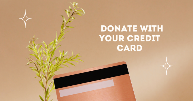 Use Your Credit Card to Donate