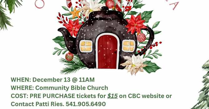 Oh Christmas Tea!