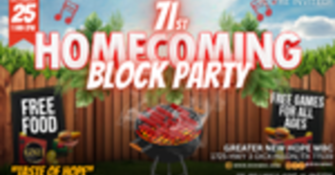 71st Church Anniversary Block Party
