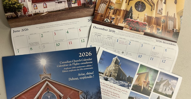 2026 Church Calendars Now Available! image