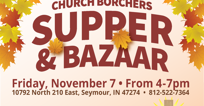 Borchers Supper  & Bazaar