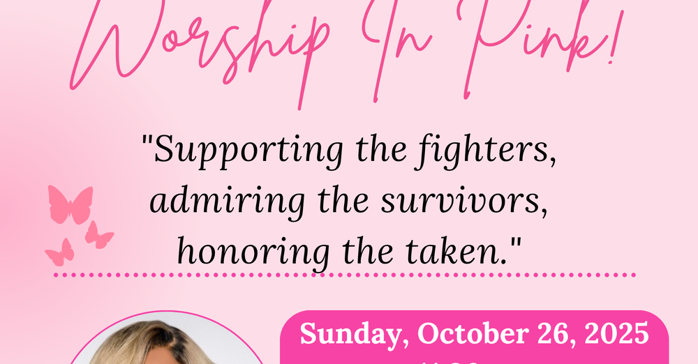 Worship In Pink! 