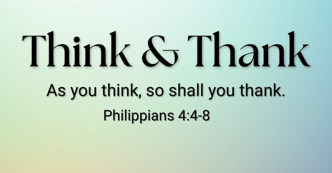 Think and Thank