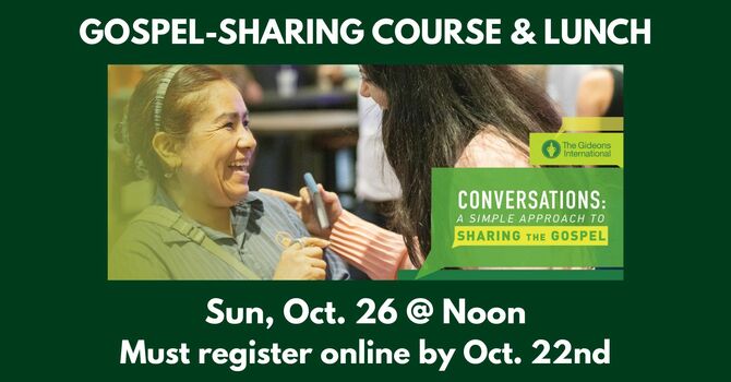Sharing The Gospel Training Course
